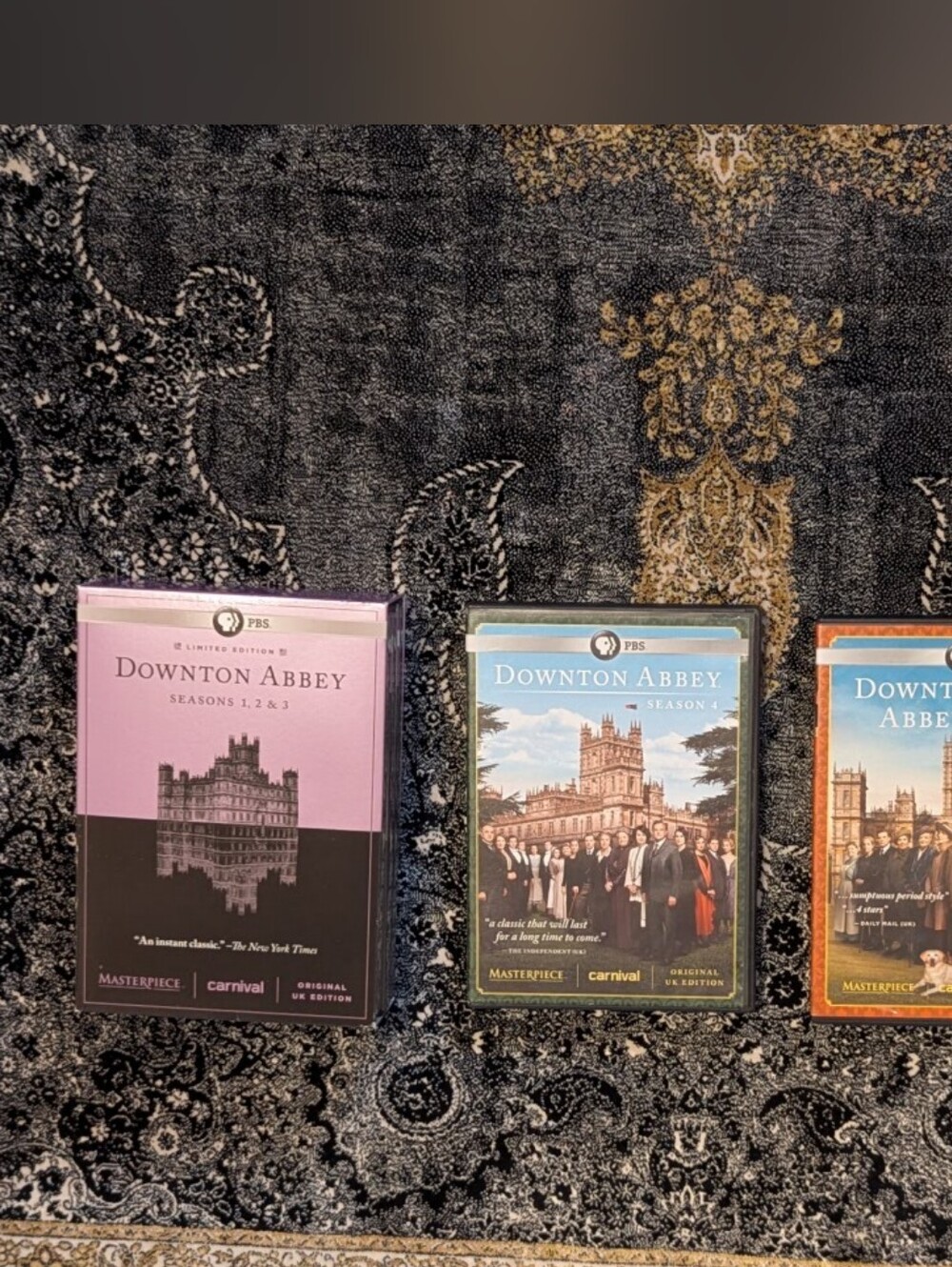 Downton Abbey DVD Box Set Season 1-3 Season 4 & 5 PBS MASTERPIECE UK Edition